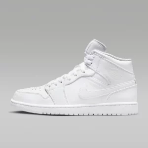 Air Jordan 1 Mid Blanc