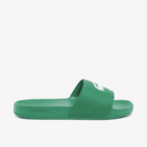 Claquettes Lacoste Serve Slide 0.0 homme - Vert lacoste