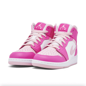 Air Jordan 1 Mid Fierce Rose GS