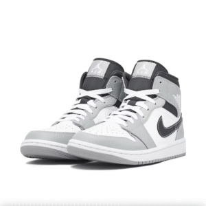 Air Jordan 1 Mid Smoke Gris/Noir